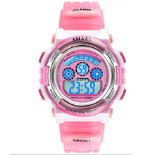 Load image into Gallery viewer, Children Watches for Girls Digital SMAEL LCD Digital Watches Children 50M Waterproof Wristwatches 0704 LED Student Watches Girls