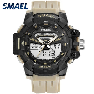 SMAEL Sport Military Watches waterproof Digital Men's watch 1712B LedClock Relogios Masculino s-shock wristwatch for Male