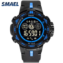 Load image into Gallery viewer, SMAEL Digital men Watches Sport 50M Waterproof watches Man Fashion Multifunction hour Relojes Hombre 8012 LED Auto date gift box