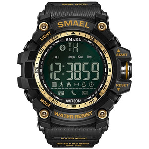 Smael Brand Digital Display Watches Black Blue Cool Style LED wristwatch Outdoor Sports Watches 50M Waterproor Hot Clock 1617B