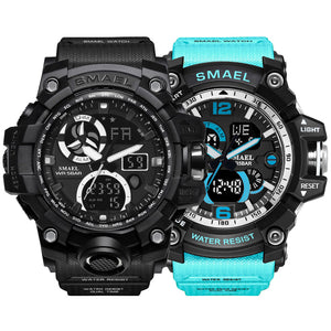 Hopsell sports watch Set SMAEL ourdoor best gift mens watches Set Waterproof digital light 1545C 1617C relógio masculino male