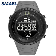 Load image into Gallery viewer, New Hot SMAEL Brand Sport Watch Men Fashion Casual  Electronics Wristwatches Multifunction Clock 50 Meters Waterproof Hours 1237