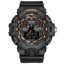 Load image into Gallery viewer, Men Watches Waterproof 50M SMAEL Sport Watch LED Clock Men Army Watches Alarm relogio montre 1642B Digital Wristwatches Military