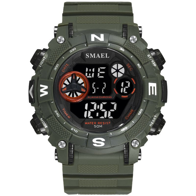 Digital Wristwatches Sports Waterproof SMAEL Watch S Shock Montre Mens Military Watches Top Brand 1317 Men Watches Digital LED