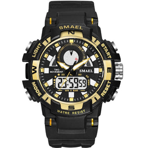 Clock Men Military Army SMAEL Brand Men Watches Casual LED Digital Watch relogio masculino esportivo1557B Quartz Watch Sport Men