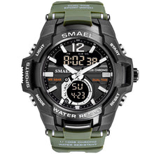 Load image into Gallery viewer, 2019 Men Watches SMAEL Sport Watch Waterproof 50M Wristwatch Relogio Masculino Militar 1805 Men&#39;s Clock Digital Military Army