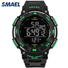 Load image into Gallery viewer, Fashion Men Watches SMAEL Brand Digital LED Watch Military Male Clock Wristwatch 50m Waterproof Dive Outdoor Sport Watch WS1235