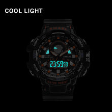 Load image into Gallery viewer, Big Men Watch Sport  S Shock Resitant Sport Watches saat Digital Clock NEW Military Watch Waterproof 50M 1557A Men Military Army