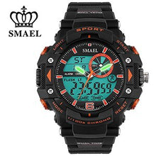 Load image into Gallery viewer, SMAEL Sports Watches Men S Shock LED Digital Military Watches G Style 50m Waterproof Wristwatch 1379 montre homme Military Watch