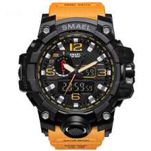 Load image into Gallery viewer, SMAEL Luxury Brand Mens Sports Watches LED Digital Clock Fashion Casual Watch Digital 1545 relogio militar Clock Men Sport Watch