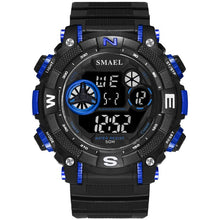 Load image into Gallery viewer, Digital Wristwatches Sports Waterproof SMAEL Watch S Shock Montre Mens Military Watches Top Brand 1317 Men Watches Digital LED