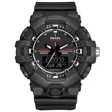 Load image into Gallery viewer, Men Watches Waterproof 50M SMAEL Sport Watch LED Clock Men Army Watches Alarm relogio montre 1642B Digital Wristwatches Military