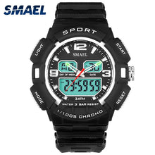 Load image into Gallery viewer, SMAEL Brand Sports Watches Men 30M Waterproof s Shock Resisitant Military Watches Male Birthday Gifts Mens Wrist Watches WS1378