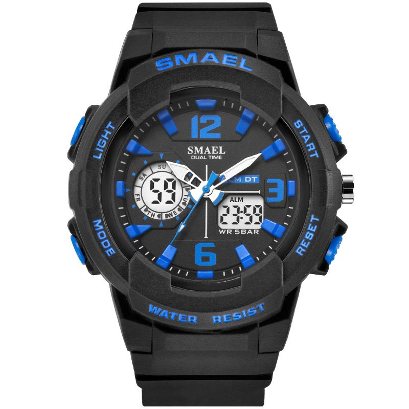 SMAEL Kids Digital Watches Boys Clock Men Sport Watch Waterproof Kids LED display relogio1643 Children Watches for girls Digital