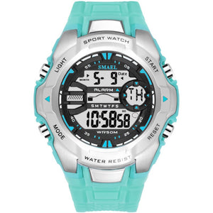 Digital Wristwatches Military SMAEL Cool S Shock Relojes Hombre Casual LED Clock Watch Men Big Dial1340 Sport Watches Waterproof