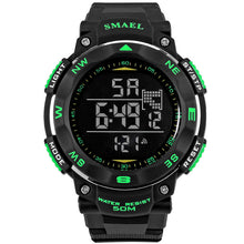 Load image into Gallery viewer, Fashion Men Watches SMAEL Brand Digital LED Watch Military Male Clock Wristwatch 50m Waterproof Dive Outdoor Sport Watch WS1235