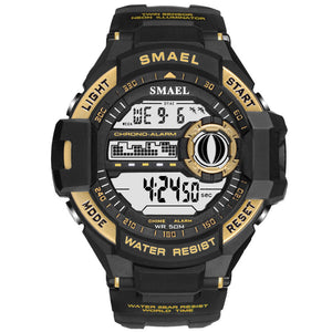 SMAEL Watch Men Digital Top Brand Luxury relogio masculino Big Sport Watches for Men Waterproof 1516B Men Wtaches Sport Military