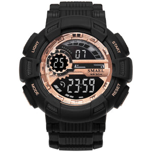 Sport Watches Camouflage Watch Band SMAEL Men Watch 50m Waterproof Top S Shock Watch Men LED 1366 Digital Wristwatches Military