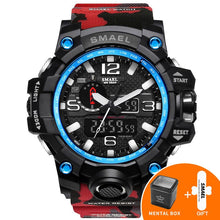 Load image into Gallery viewer, Military Watch Digital SMAEL Brand Watch S Shock Men&#39;s Wristwatch Sport LED Watch Dive 1545B 50m Wateproof Fitness Sport Watches