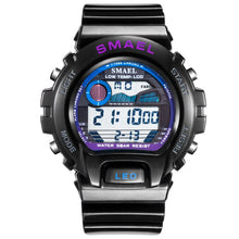 Load image into Gallery viewer, SMAEL Digital Wristwatches Luxury Brand Big Men Clock Cool Sport Watches for Men 50M Waterproof 0931 Men Watches Stainless Steel