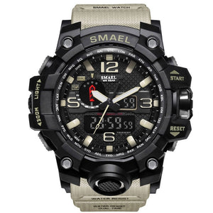 Military Watch Digital SMAEL Brand Watch S Shock Men's Wristwatch Sport LED Watch Dive 1545B 50m Wateproof Fitness Sport Watches