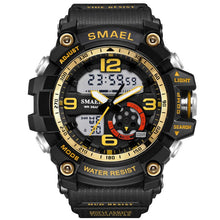 Load image into Gallery viewer, Smael Watch Sport Men&#39;s Wristwatch LED Digital Clock Waterproof Dual Time Wristwatch Military Watch 1617 Mens Watches Military