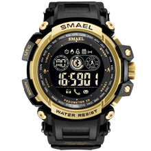 Load image into Gallery viewer, Men Digital Wrist watches LED Display SMAEL Watch for male Digital clock Men Sport Watches Big Dial 8018 Wtaerproof Men Watches