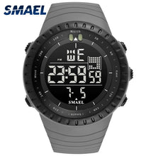 Load image into Gallery viewer, SMAEL Brand 2017 New Electronics Watch Analog Quartz Wristwatch Horloge 50 Meters Waterproof Alarm Mens Watches kol saati 1237