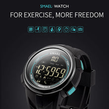 Load image into Gallery viewer, SMAEL Digital Wrist watches men Sport LED Display Electronic Clock Male Alarm Clocks Chronograph fanshion Watch Hombre Man 1703