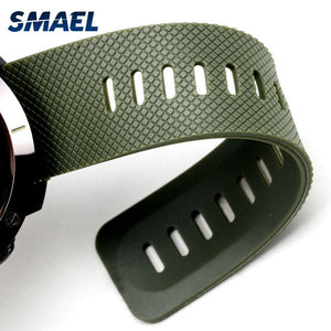 SMAEL Electronics Wristwatches Hot Men Clocks Digital Watch Sport LED Watches S-shock Big Dial 1711 Military Watches Army Strap