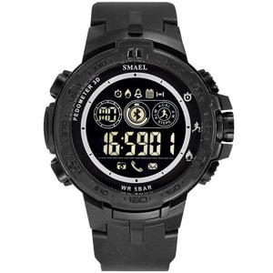 SMAEL Digital men Watches Sport 50M Waterproof watches Man Fashion Multifunction hour Relojes Hombre 8012 LED Auto date gift box