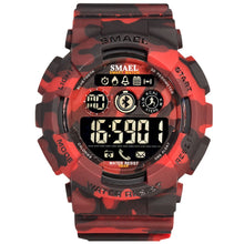 Load image into Gallery viewer, Military Digital Men Watches SMAEL New fashion Watch digital LED Clock 50M Waterproof Army Watches Sport 8013 CamoWatch for male