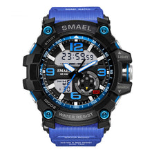 Load image into Gallery viewer, Smael Watch Sport Men&#39;s Wristwatch LED Digital Clock Waterproof Dual Time Wristwatch Military Watch 1617 Mens Watches Military