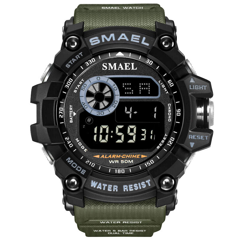 SMAEL Men Watches Military Army LED Digital Wristwatch relogio masculino Clock Men Big Dial 8010 Digital Watches Sports Outdoor