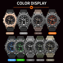 Load image into Gallery viewer, NEW Wrist Watch For Men Black Waterproof 50M Shock Resitant Digital Watch Men Military Clock 8003 Male Clock Relogio Masculino