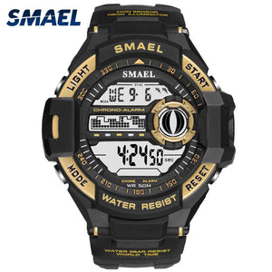 SMAEL Watch Men Digital Top Brand Luxury relogio masculino Big Sport Watches for Men Waterproof 1516B Men Wtaches Sport Military