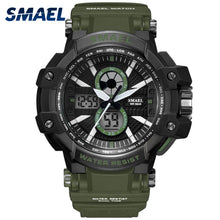 Load image into Gallery viewer, Sport Watches 50M Waterproof SMAEL Fashion Men Watch S Shock Male Clock relogios masculino Watch Man 1509B Military Watches Army