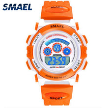 Load image into Gallery viewer, Girls Outdoor SMAEL LCD Digital Watches Children 50M Waterproof Wristwatches Shock Resistant Free Gift Box for Watches Girls0704