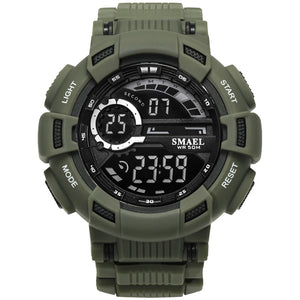 Sport Watches Camouflage Watch Band SMAEL Men Watch 50m Waterproof Top S Shock Watch Men LED 1366 Digital Wristwatches Military