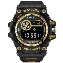 Load image into Gallery viewer, SMAEL Digital Watches Men Big Dial Sport Watch Running 50M Waterproof LED Clock Digital Watch Light 8010 Men Digital Watch Sport