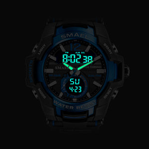 2019 Men Watches SMAEL Sport Watch Waterproof 50M Wristwatch Relogio Masculino Militar 1805 Men's Clock Digital Military Army