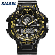 Load image into Gallery viewer, Big Men Watch Sport  S Shock Resitant Sport Watches saat Digital Clock NEW Military Watch Waterproof 50M 1557A Men Military Army