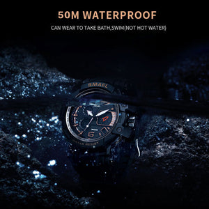 SET couple's sport watches fashion SMAEL led wristwatches waterproof hot-sell relógio masculino resistance 1509 1632Watch for M