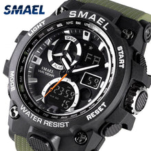 Load image into Gallery viewer, Sport Watch Men SMAEL Brand Toy Mens Watches Military Army S Shock 50m Waterproof Wristwatches 8011 Fashion Men Watches Sport