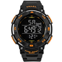 Load image into Gallery viewer, Fashion Men Watches SMAEL Brand Digital LED Watch Military Male Clock Wristwatch 50m Waterproof Dive Outdoor Sport Watch WS1235