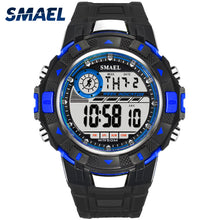 Load image into Gallery viewer, Military Watches Army LED SMAEL Relojes Hombre Men Watch Big Waterproof Sport Watches 1506B Silicone Digital Wrsit Watch for Men