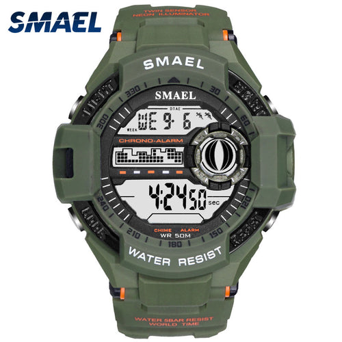 SMAEL Watch Men Digital Top Brand Luxury relogio masculino Big Sport Watches for Men Waterproof 1516B Men Wtaches Sport Military