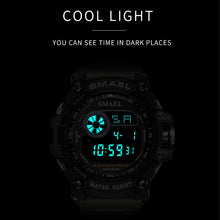 Load image into Gallery viewer, SMAEL Men Watches Military Army LED Digital Wristwatch relogio masculino Clock Men Big Dial 8010 Digital Watches Sports Outdoor