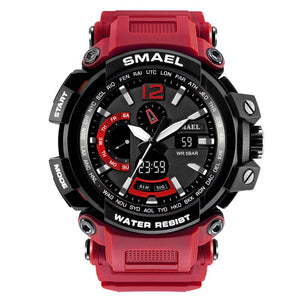 SMAEL Brand Men Watches Clock Men Military Army Sport LED Digital Wristwatch Alarm Date 1702 relogio masculino esportivo militar