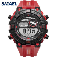 Load image into Gallery viewer, Red Army Watches Big Dial SMAEL Men Watch Digital relogio masculino Sport Watch Waterproof 1439 Digital Watch Top Brand Luxury